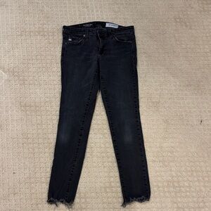 AG Adriano Goldschmied Black Skinny Jeans
